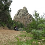 Passarell amb Roque Cano al fons